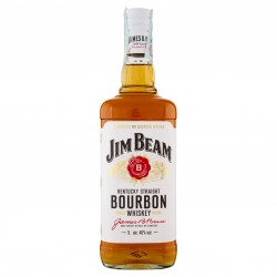 LIQUORE WHISKY BOURBON JIM BEAM WHITE 40 CL.100