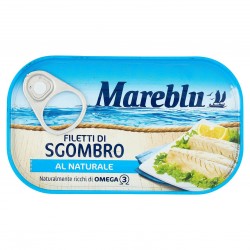 SGOMBRO FILETTI MAREBLU AL NATURALE GR.90
