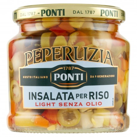 INSALATA PER RISO LIGHT PEPERLIZIA PONTI GR.350