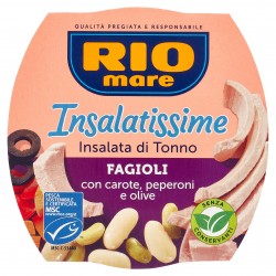 INSALATISSIME RIO MARE MIX FAGIOLI E TONNO GR.160