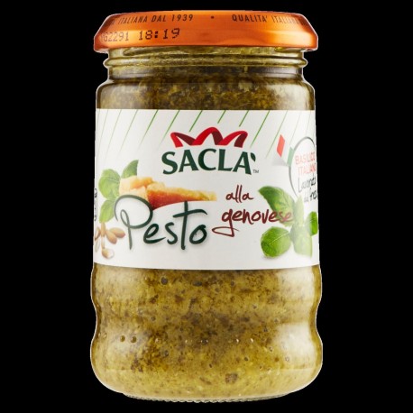 PESTO SACLA'ALLA GENOVESE VETRO GR.190