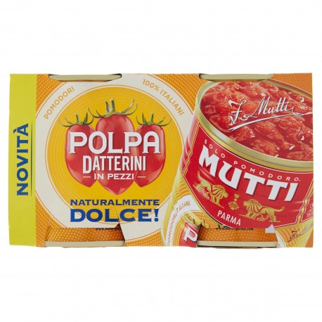 POMODORI DATTERINI POLPA MUTTI LATTINA PZ.2 GR.300