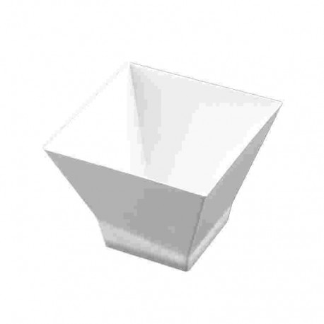 COPPETTA FINGERFOOD PAGODA PS BIANCO 90CC PZ.25