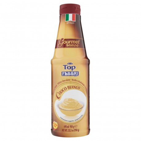 TOPPING CIOCCOLATO FABBRI CHOCO BIANCO PET GR.950