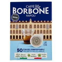 CAFFE' CIALDE BORBONE MISCELA DECISA PZ.50