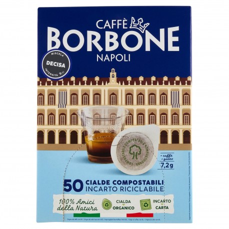 CAFFE' CIALDE BORBONE MISCELA DECISA PZ.50