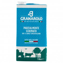 LATTE GRANAROLO UHT PARZ.SCREM.BRICK C/TAPPO LT.1