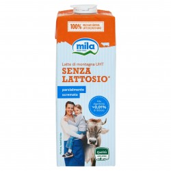 LATTE MILA UHT PRIVO DI LATTOSIO LT.1 CON TAPPO