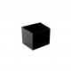 COPPETTA FINGERFOOD CUBE PS NERO 60CC PZ.15