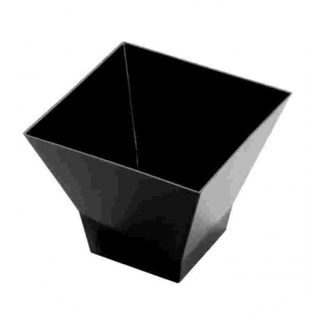 COPPETTA FINGERFOOD PAGODA PS NERO 90CC PZ.25