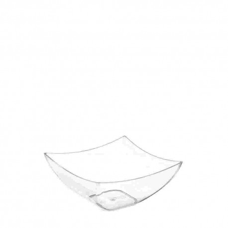 COPPETTA FINGERFOOD QUADRATA PS TRASP.90CC PZ.25
