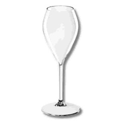 BICCHIERE FLUTE PERLAGE TT TRASP. 240CC