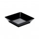 VASSOIO FINGERFOOD SMALL PS NERO 65MMX65MM PZ.25