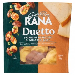 PASTA RANA FRESCA DUETTO PORCINI/ASIAGO GR.250