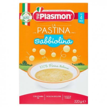 INF.PLASMON PASTINA PRIMI MESI SABBIOLINA GR.300