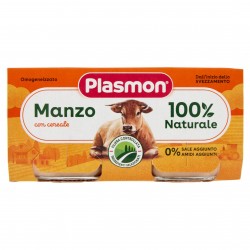 INF.PLASMON OMOGENEIZZATI CARNE MANZO GR.80X2