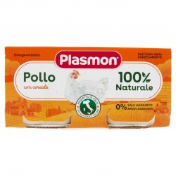INF.PLASMON OMOGENEIZZATI CARNE POLLO GR.80X2
