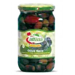 OLIVE NERE ATTINA' SALAMOIA VASO VETRO ML.580