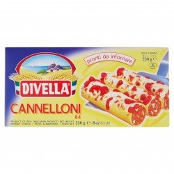 PASTA DIVELLA SECCA.F.SP/:CANNELLONI SEMOLA GR.250