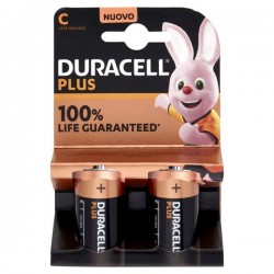 BATTERIE DURACELL PLUS100 C MEZZA TO.B2-MN1400