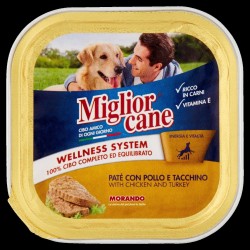 P/CANE MORANDO MC PATE' POLLO/TACCH. GR.150