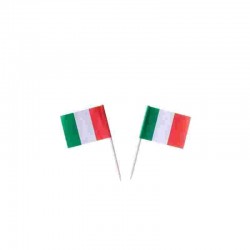 BANDIERINE ITALIA GELATO/COCKTAIL CM.7 PZ.144
