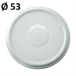 TAPPO CAPSULA VASO/V BIANCO T.53 PZ.100