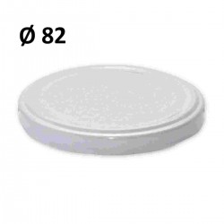 TAPPO CAPSULA VASO/V BIANCO T.82 PZ.100