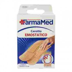 FARMAMED CEROTTI EMOSTATICI - 2 F.TI PZ.12