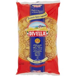 PASTA DIVELLA SECCA.F.SP/-ROTELLE N.43 GR.500