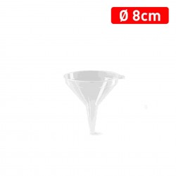 CASAL/IMBUTO PLASTIC FORTE MIS.8 CM. TRASPARENTE
