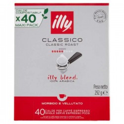 CAFFE'CIALDE ILLY MONODOSE GUSTO CLASSICO PZ.40