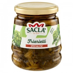 FRIARIELLI SACLA' IN OLIO VASO VETRO GR.280