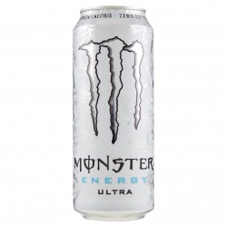 MONSTER ENERGY ULTRA WHITE S/ZUCCHERI CL.50