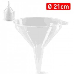 CASAL/IMBUTO PLASTIC FORTE MIS.21 CM. TRASPARENTE