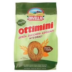 BISC.DIVELLA OTTIMINI INTEGRALI S/ZUCCHERI GR.400