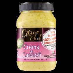 CREMA CARCIOFI CITRES VASO PET GR.970