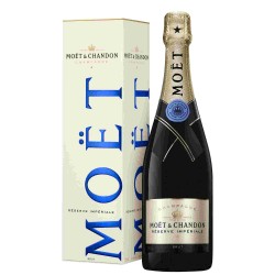 BOL/NE CHAMPAGNE MOET&CHANDON RES.IMP.BLU CL.75