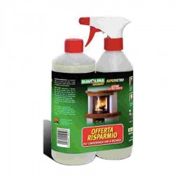ACCENDIFUOCO DIAVOLINA PULISCI VETRO 2X ML.500