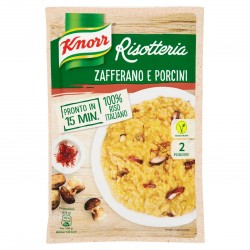 RISOTTO KNORR ALLO ZAFFERANO E PORCINI GR.175