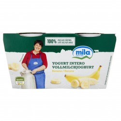 YOGURT MILA GR.125X2 INTERO BANANA *