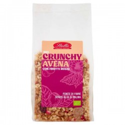 CEREALI CRUNCHY MUESLI AVENA E FRUTTI ROSSI GR.375