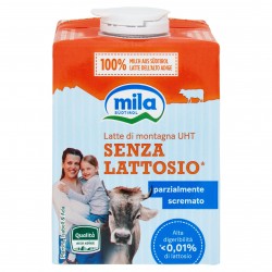 LATTE MILA UHT PRIVO DI LATTOS.ML.500 CON TAPPO *