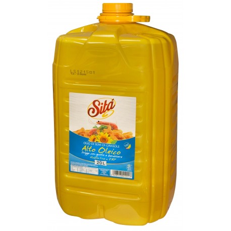 OLIO S/GIRASOLE ALTO OLEICO TANICA LT.20 SITA'