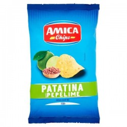 PATATINE AMICA CHIPS PEPE E LIME GR.100