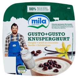 YOGURT MILA GR.150 GUSTO+GUSTO VANIGLIA C/ANELLI*