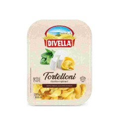 PASTA DIVELLA FRESCA TORTELLONI RIC/SPIN.GR.250 *
